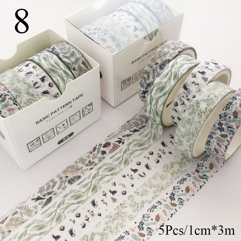 Japanese washi tape set