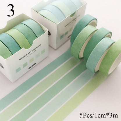 Japanese washi tape set