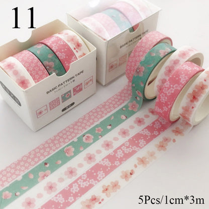 Japanese washi tape set