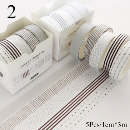 Japanese washi tape set