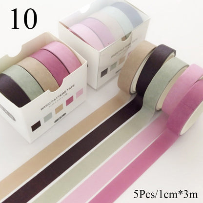 Japanese washi tape set