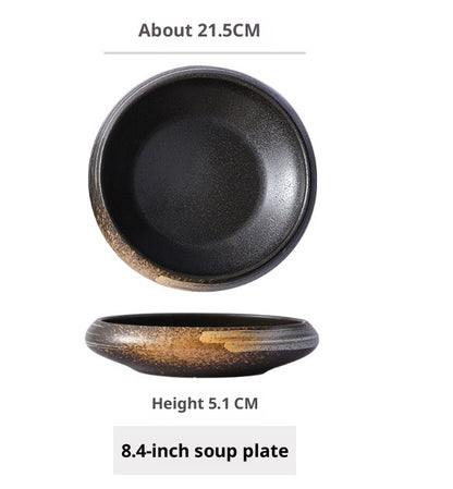 Japanese Ceramic Sushi Sashimi Deep Dish