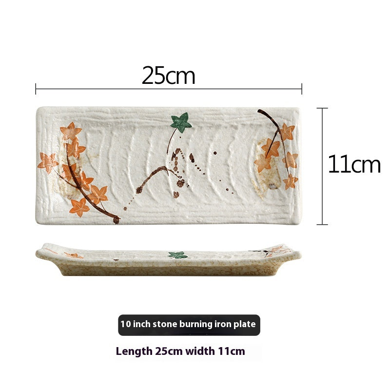 Creative Ceramic Sushi Plate Long Dish