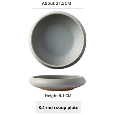 Japanese Ceramic Sushi Sashimi Deep Dish