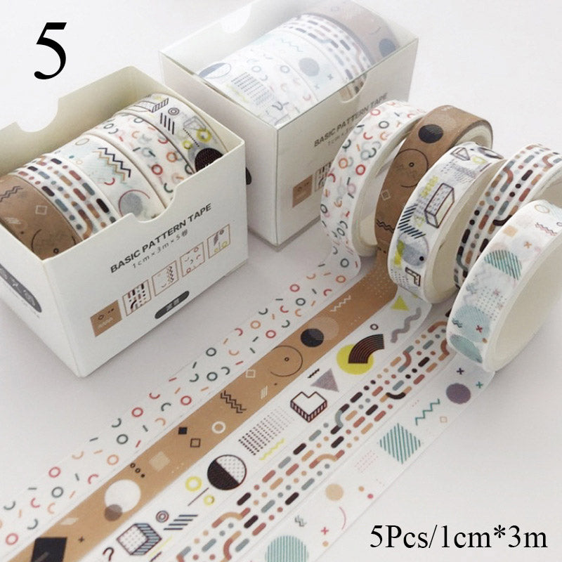 Japanese washi tape set