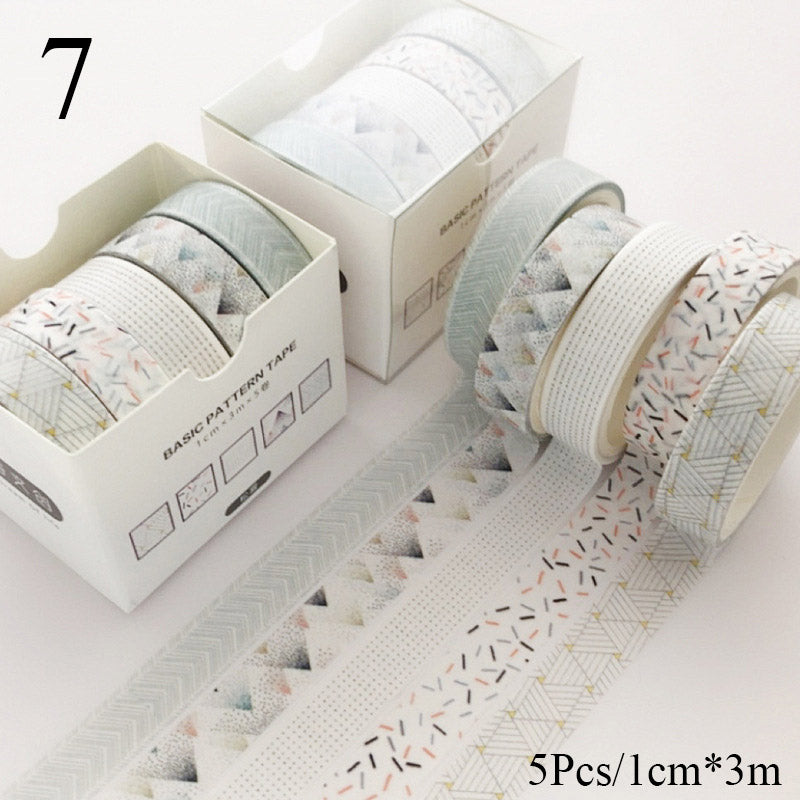 Japanese washi tape set