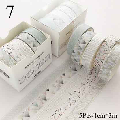Japanese washi tape set