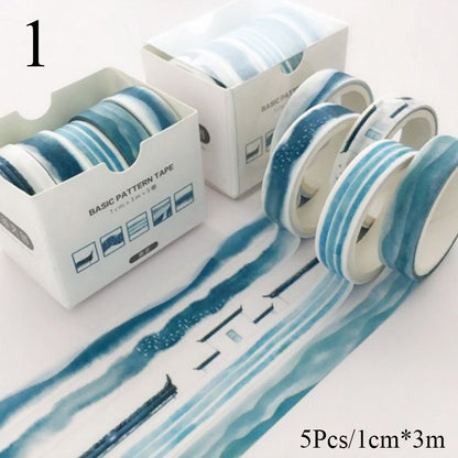 Japanese washi tape set