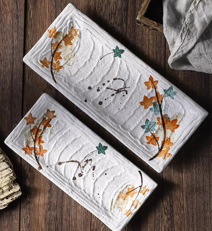 Creative Ceramic Sushi Plate Long Dish