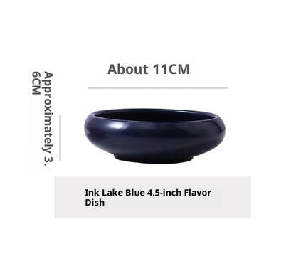 Japanese Ceramic Sushi Sashimi Deep Dish