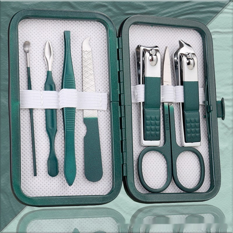 Stainless Steel Nail Scissor Set 18-piece Manicure Implement  Clippers