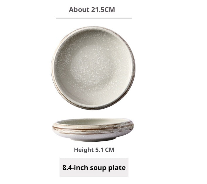 Japanese Ceramic Sushi Sashimi Deep Dish