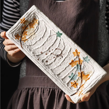 Creative Ceramic Sushi Plate Long Dish
