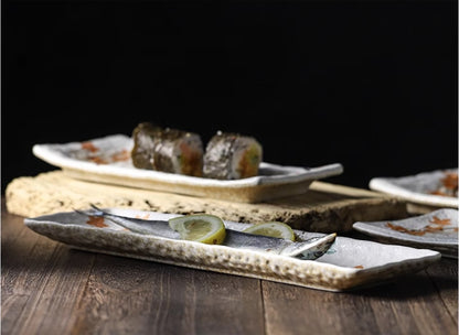 Creative Ceramic Sushi Plate Long Dish