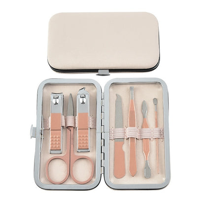 Stainless Steel Nail Scissor Set 18-piece Manicure Implement  Clippers