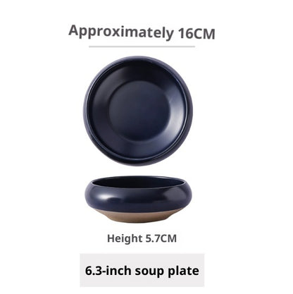 Japanese Ceramic Sushi Sashimi Deep Dish
