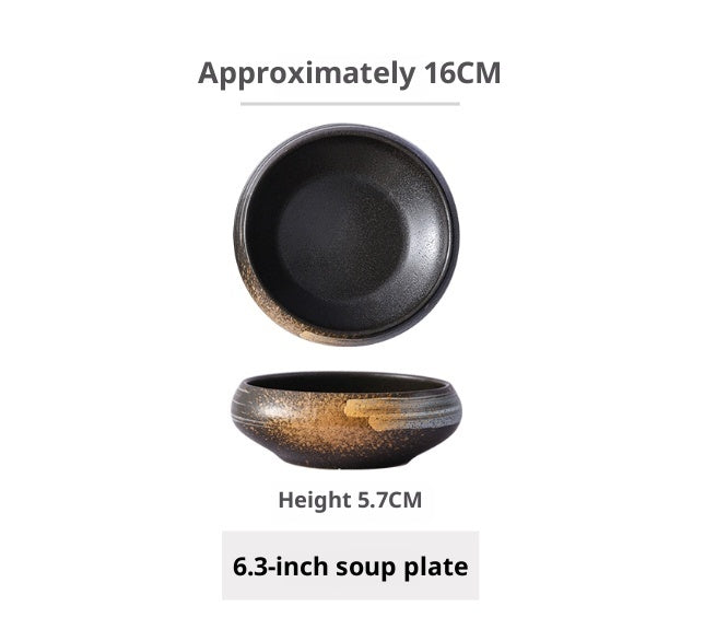 Japanese Ceramic Sushi Sashimi Deep Dish