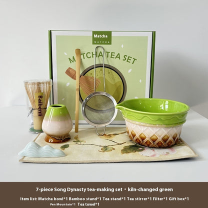 Ice Cream Matcha Bowl Matcha Tools Suit