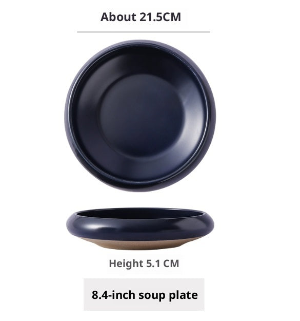 Japanese Ceramic Sushi Sashimi Deep Dish
