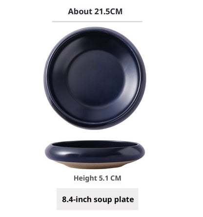 Japanese Ceramic Sushi Sashimi Deep Dish