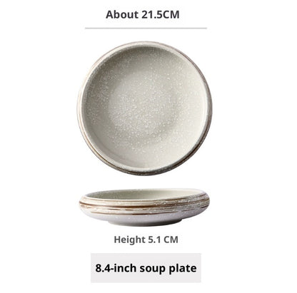 Japanese Ceramic Sushi Sashimi Deep Dish