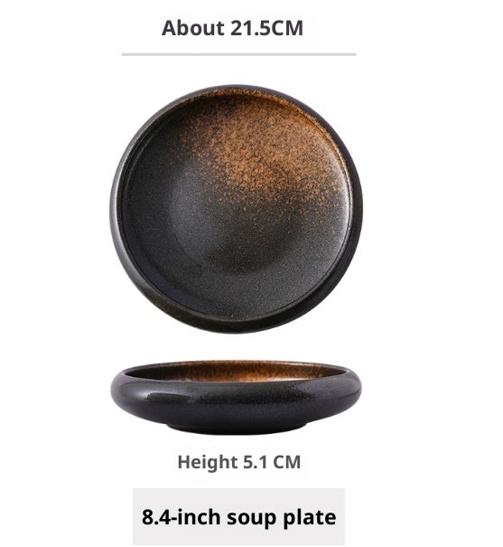 Japanese Ceramic Sushi Sashimi Deep Dish